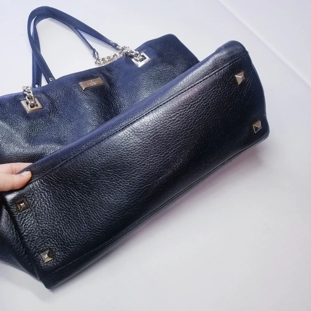 🌸 Kate‎ Spade | Black Leather Medium Sized bag